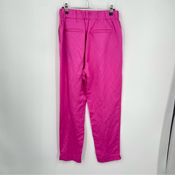 Scotch & Soda maison scotch 'Palm Cove' Pink tapered trousers drawstring Sz M - Picture 5 of 11